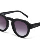 OCCHIALE DA SOLE MODELLO ZENO ROUND NERO