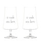 SET 2 CALICI &quot;CI VUOLE UNA BIRRA&quot;