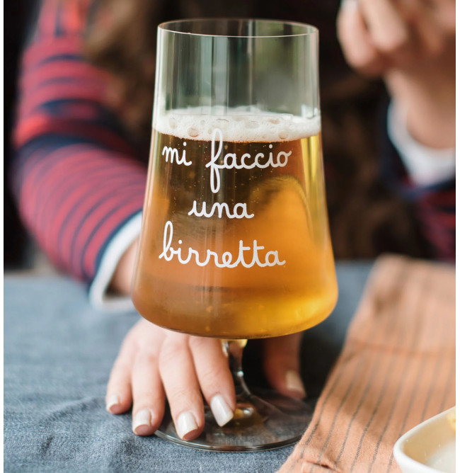 SET 2 CALICI "MI FACCIO UNA BIRRETTA"