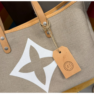 BORSA MANIFATTURE PICO - BAGUETTE CANVAS GEORGE BIANCO