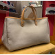 BORSA MANIFATTURE PICO - BAGUETTE CANVAS GEORGE BIANCO