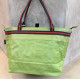 BORSA MANIFATTURE PICO - XXL STRIPES VERDE