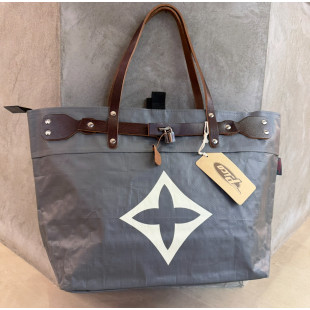 BORSA MANIFATTURE PICO - XXL GEORGE GRIGIA