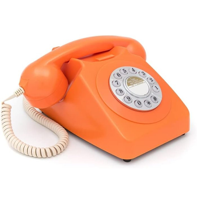 TELEFONO GPO746 PUSH BUTTON ORANGE