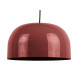 LAMPADA SOSPENSIONE DOME RED OCHRE