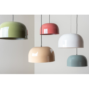 LAMPADA SOSPENSIONE DOME RED OCHRE