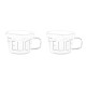 SET DUE TAZZE &quot;OGGI SONO FELICE &quot;280ML