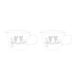SET DUE TAZZE "FELICITA' "280ML