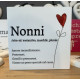 QUADRETTO IN LEGNO &quot;NONNI&quot;