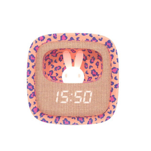 BILLY OROLOGIO SVEGLIA - LUCE NOTTE LIMITED EDITION LEOPARD ROSE