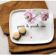 PIATTO &quot;GODITI LE PICCOLE COSE&quot;