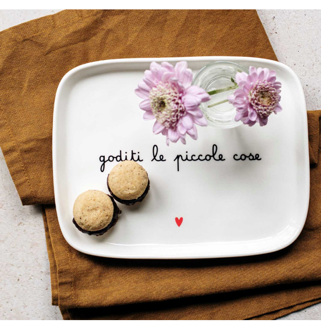 PIATTO "GODITI LE PICCOLE COSE"