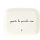 PIATTO &quot;GODITI LE PICCOLE COSE&quot;