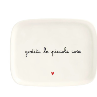 PIATTO "GODITI LE PICCOLE COSE"