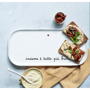 PIATTO "INSIEME E' TUTTO PIU' BUONO"