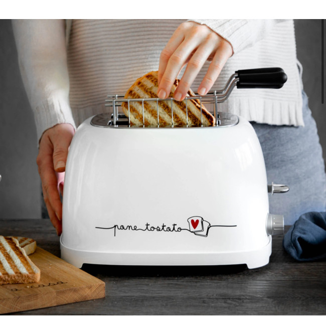 TOSTAPANE BIANCO "PANE TOSTATO"