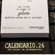 CALENDARIO 2026  #PAROLESANTE (O QUASI)