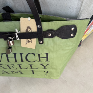 BORSA MANIFATTURE PICO - XXL KELLY VERDE