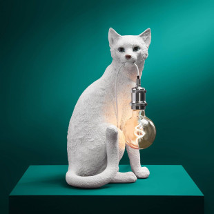 LAMPADA CHOUCHOU GATTO BIANCO