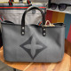 BORSA MANIFATTURE PICO - BAGUETTE CANVAS GEORGE GRIGIA