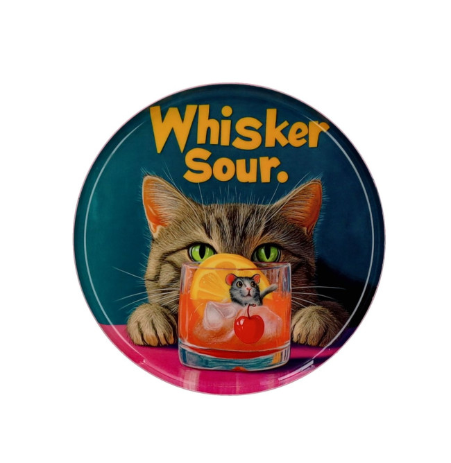 PIATTINO ROTONDO WHISKY SOUR