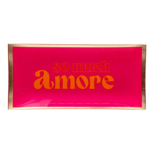 PIATTINO RETTANGOLARE SO MUCH AMORE