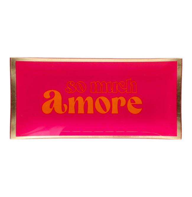 PIATTINO RETTANGOLARE SO MUCH AMORE
