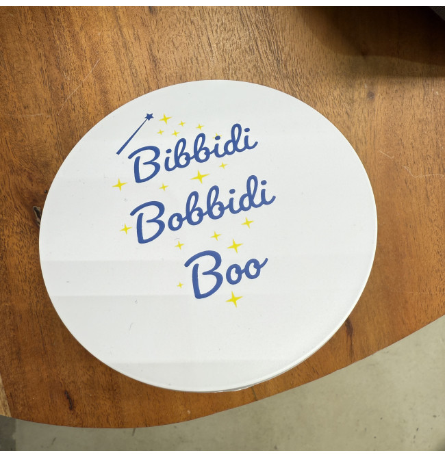 SPECCHIO DA BORSE CON LUCE "BIBBIDI BOBBIDI BOO"