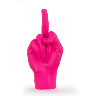 THE FINGER SCULPTURE PINK