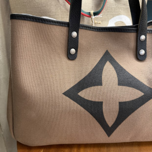 BORSA MANIFATTURE PICO - BAGUETTE CANVAS GEORGE FANGO