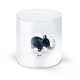 BICCHIERE DECORO ELEFANTE