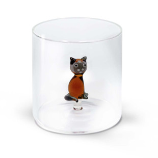 BICCHIERE DECORO SIAMESE