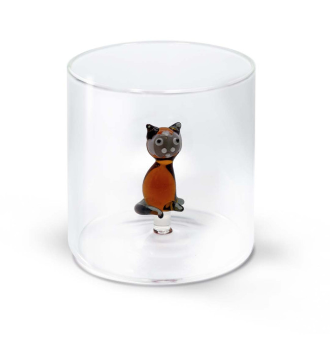 BICCHIERE DECORO SIAMESE