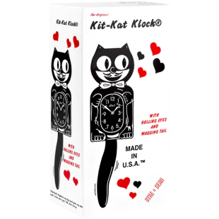 KIT- CAT CLOCK NERO PICCOLO