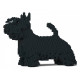 JEKCA BULLDOG SCOTTISH TERRIER NERO