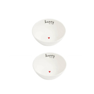 SET 2 COPPETTE "HAPPY"