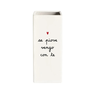 PORTAOMBRELLI "SE PIOVE VENGO CON TE"