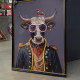 QUADRO LED COW 60X80