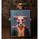 QUADRO LED COW 60X80