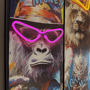 SKATE LED MONKEY