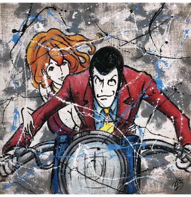 QUADRO LUPIN SEMPRE PIU' VELOCI