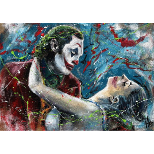 QUADRO JOKER FOLIE à DEUX - 70X130CM