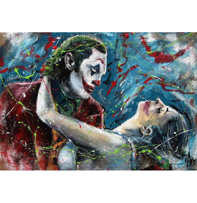 QUADRO JOKER FOLIE à DEUX - 70X130CM