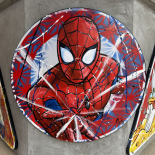 CARTELLO STRADALE - SPIDERMAN