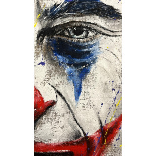 QUADRO JOKER FOLLIA A DUE - 70X130CM