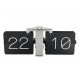 OROLOGIO FLIP CLOCK NO CASE NERO