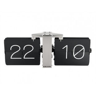 OROLOGIO FLIP CLOCK NO CASE NERO