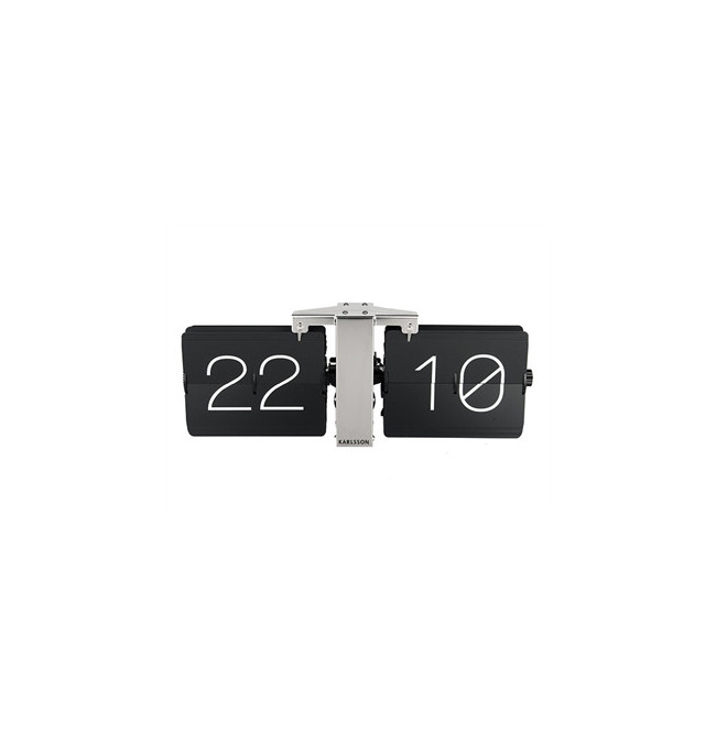 OROLOGIO FLIP CLOCK NO CASE NERO