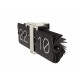 OROLOGIO FLIP CLOCK NO CASE NERO