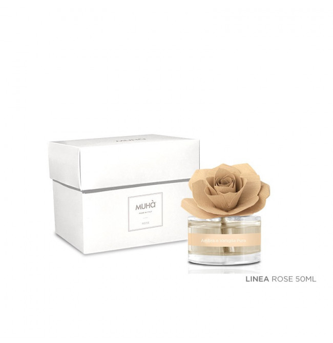 ROSA DIFFUSER VANIGLIA E AMBRA PURA 50 ML